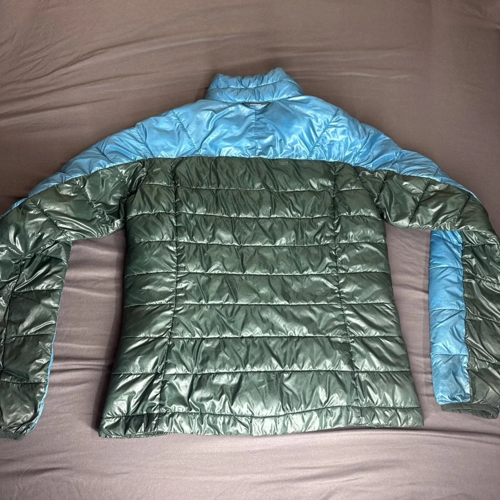 Columbia Jacket Womens S Green Thermal Coil Interchange Puffer Lightweight Ski‎